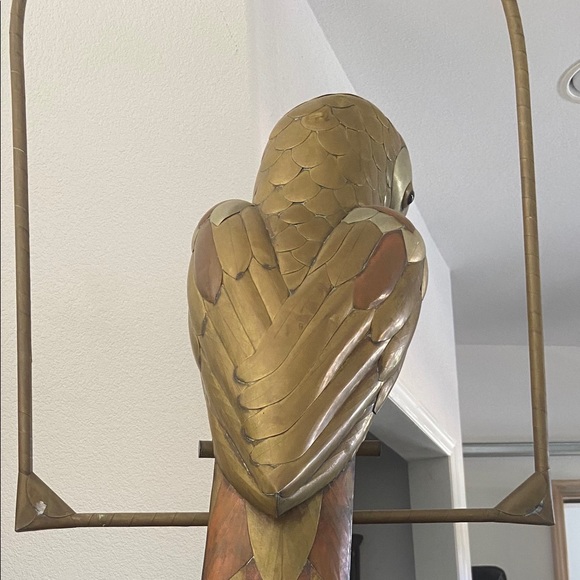 Sergio Bustamante Copper Parrot